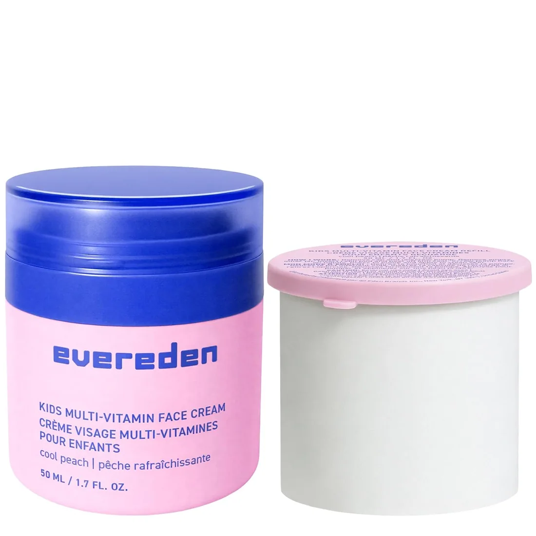Evereden Kids Face Cream, Dermatologist-Tested, EWG Verified & Refill Pod