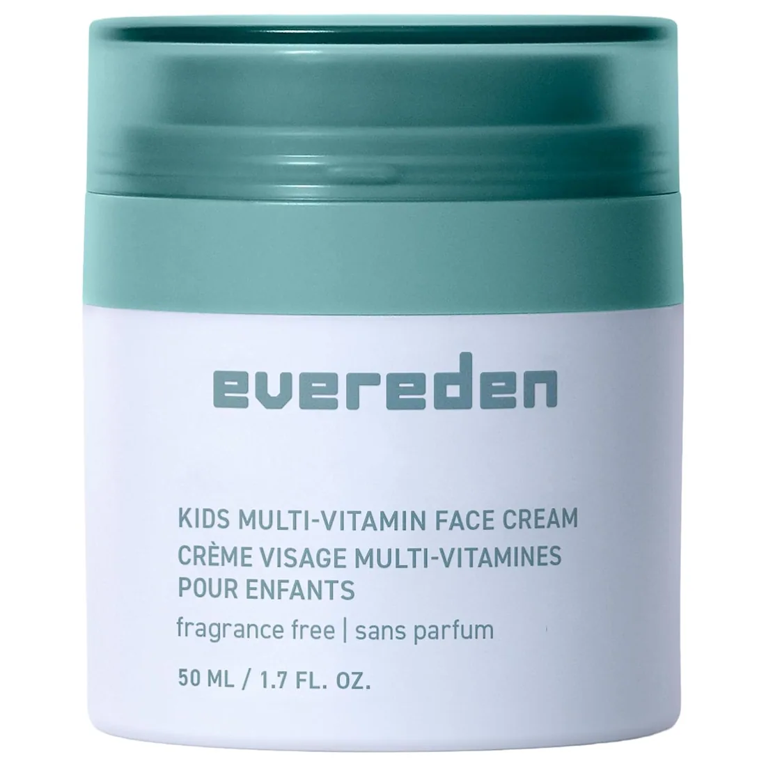 Evereden Kids Face Cream, Dermatologist-Tested, EWG Verified Fragrance-Free