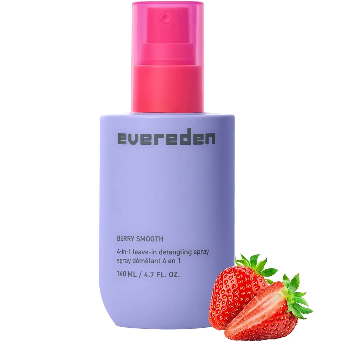 Evereden Kids 4-in-1 Detangler Spray, Silicone-Free, EWG Verified, Vegan
