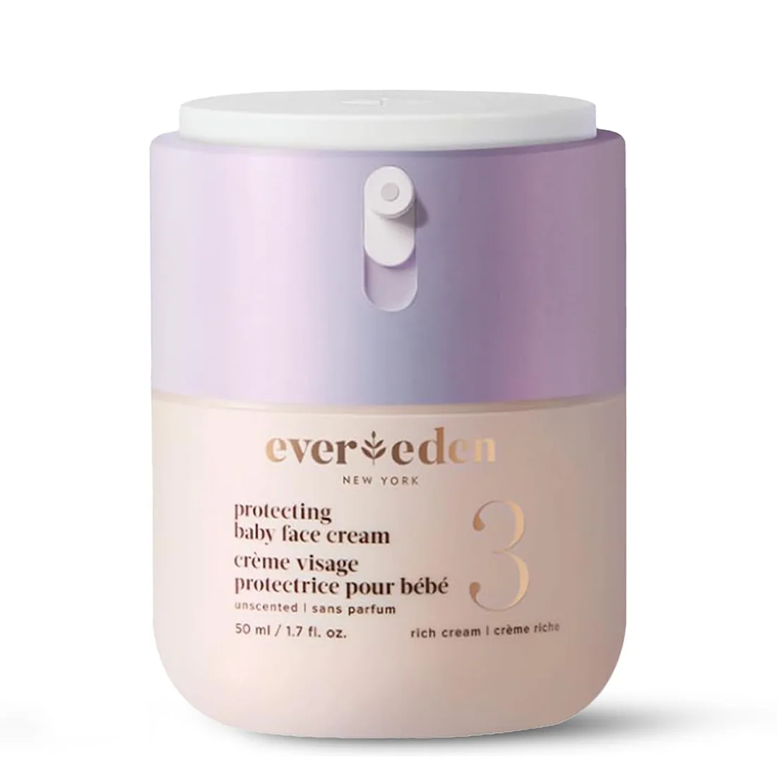 Evereden Baby Face Cream, For Ultra-Dry Skin & Cold Climate, EWG Verified