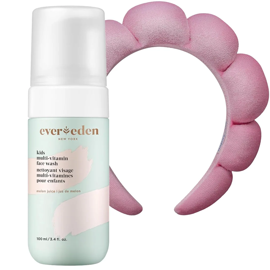 Evereden Kids Face Wash: Melon Juice, 3.4 fl oz.