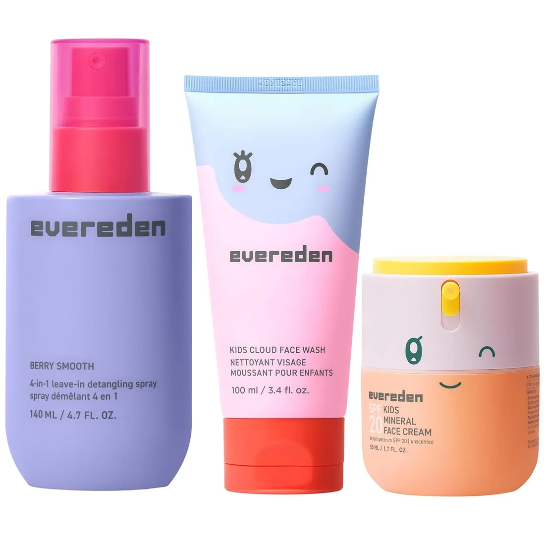 Evereden Kids Detangler Spray & Happy Morning Duo