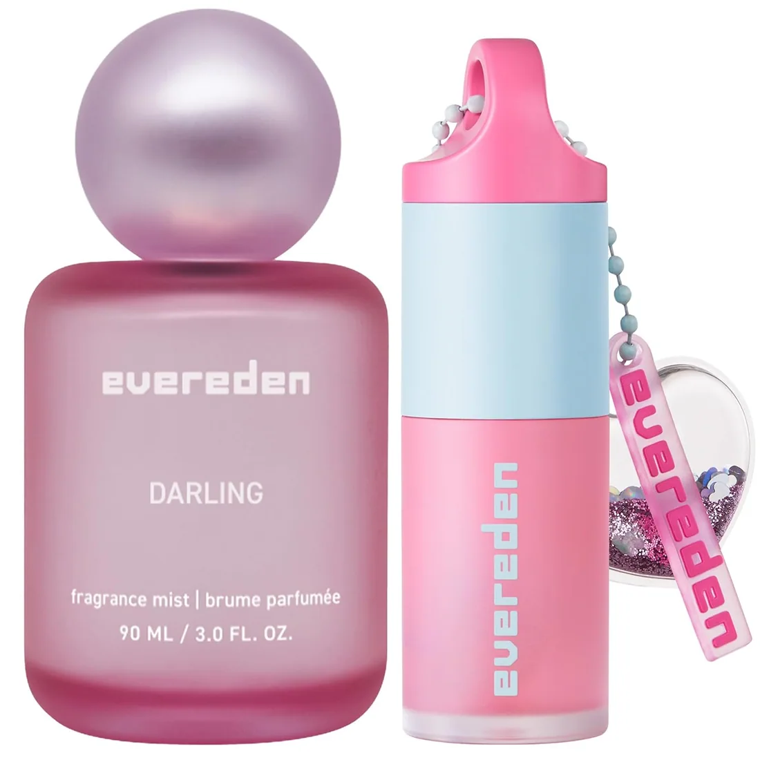 Evereden Darling Hair & Body Fragrance Mist + Tinted Lip Oil Set, Teens