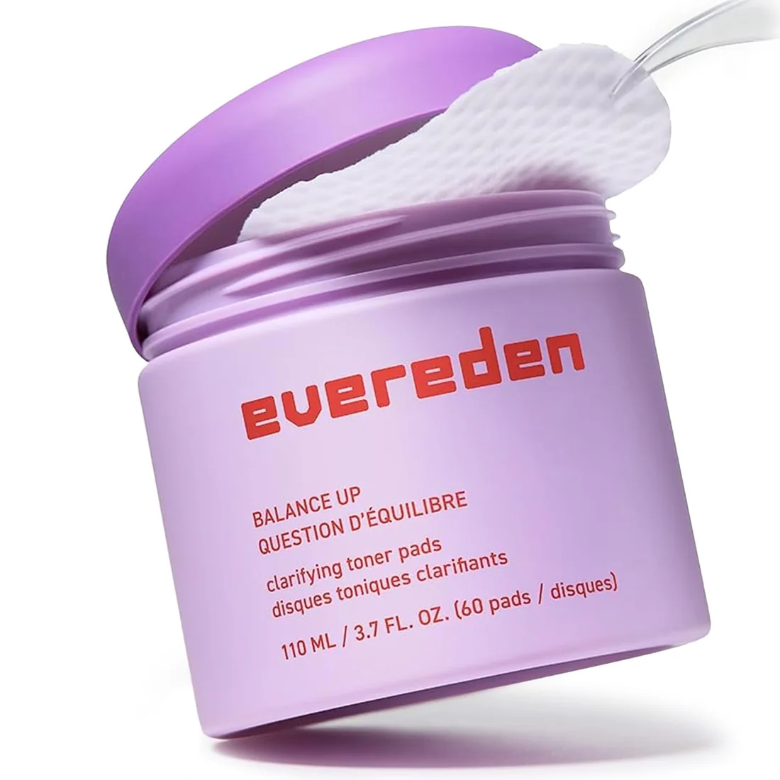 Evereden Teen Toner Pads, Mandelic Acid & Niacinamide, Dermatologist-Tested