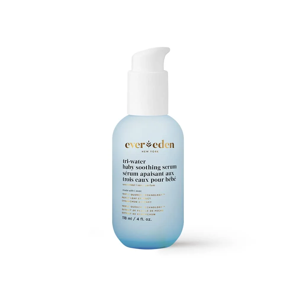 Evereden Tri-Water Baby Kids Serum, Unscented, Gentle, Dermatologist-Tested