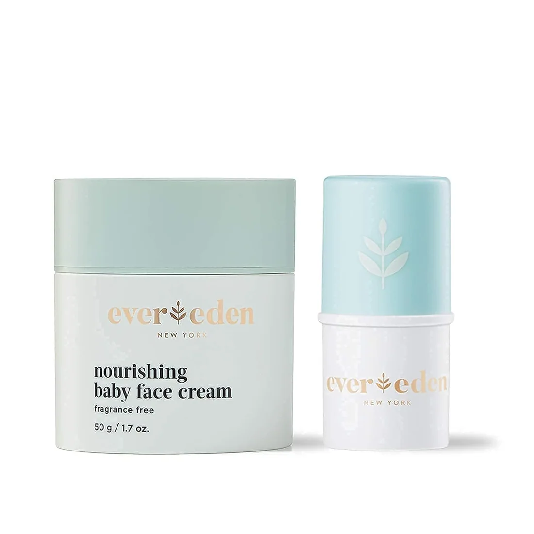 Evereden Baby Face Cream and Lip Balm, Dermatologist-Tested, Unscented