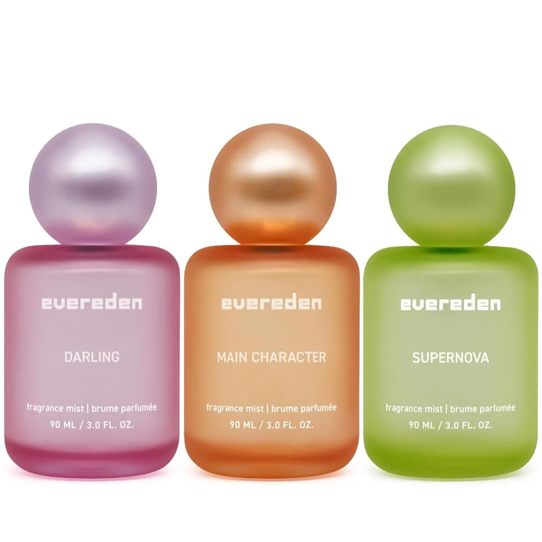 Evereden Collectible Hair & Body Fragrance Mist 3-Pack for Kids & Teens